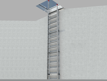 Sure Step Hatch Access Ladder