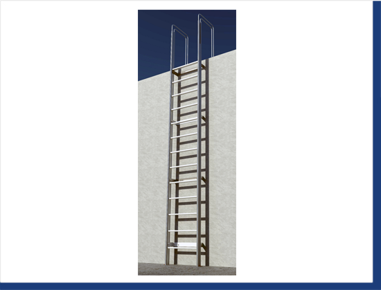 Sure Step Exterior Ladder - Royalite Manufacturing